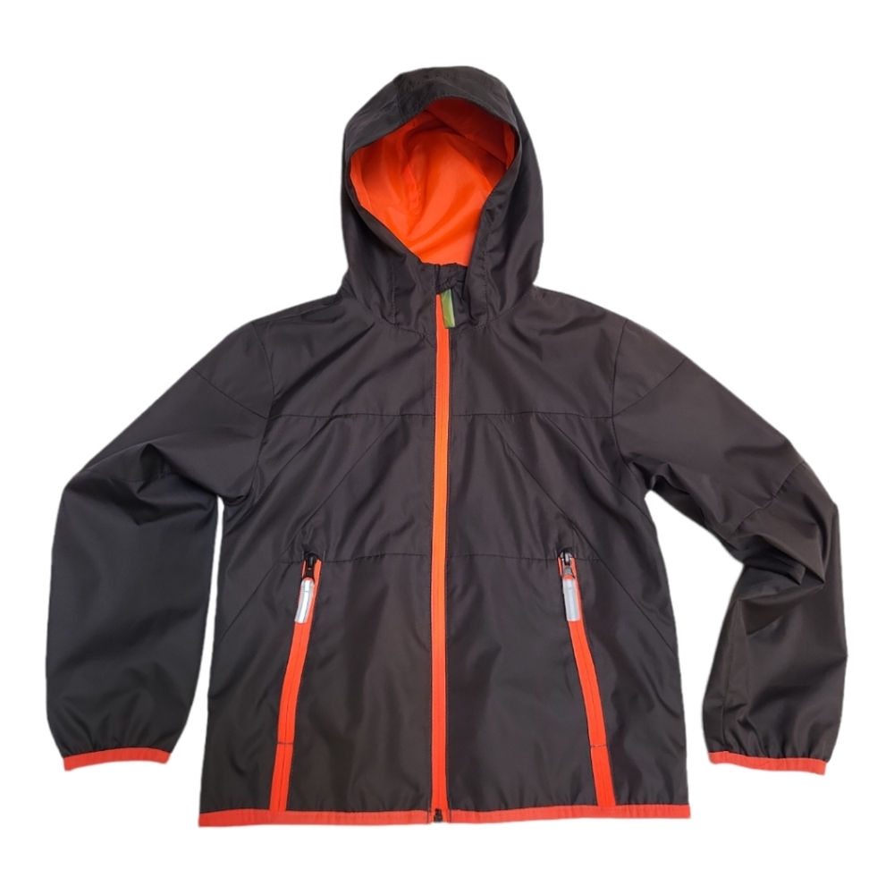 🪷 3/$20🪷 Youth Boys Champion Jacket C9 Lightweight Grey with Hood Like New XS